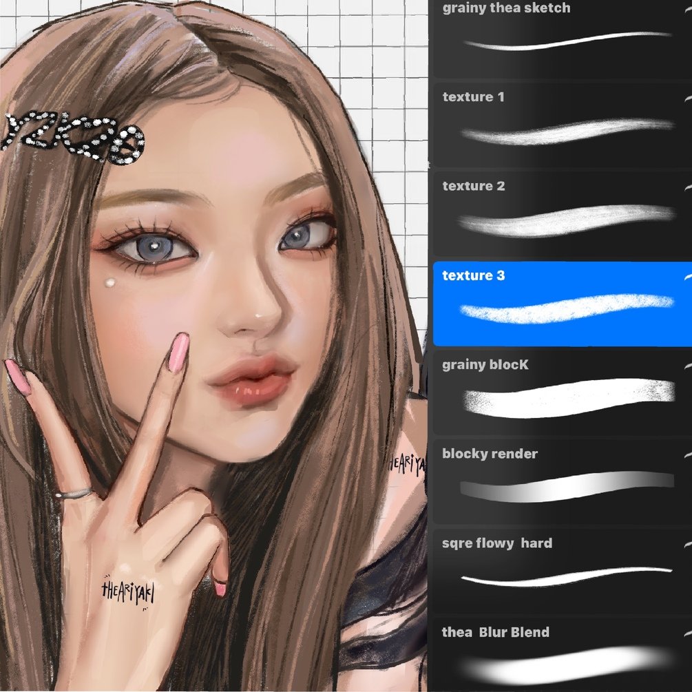 korean procreate brushes free