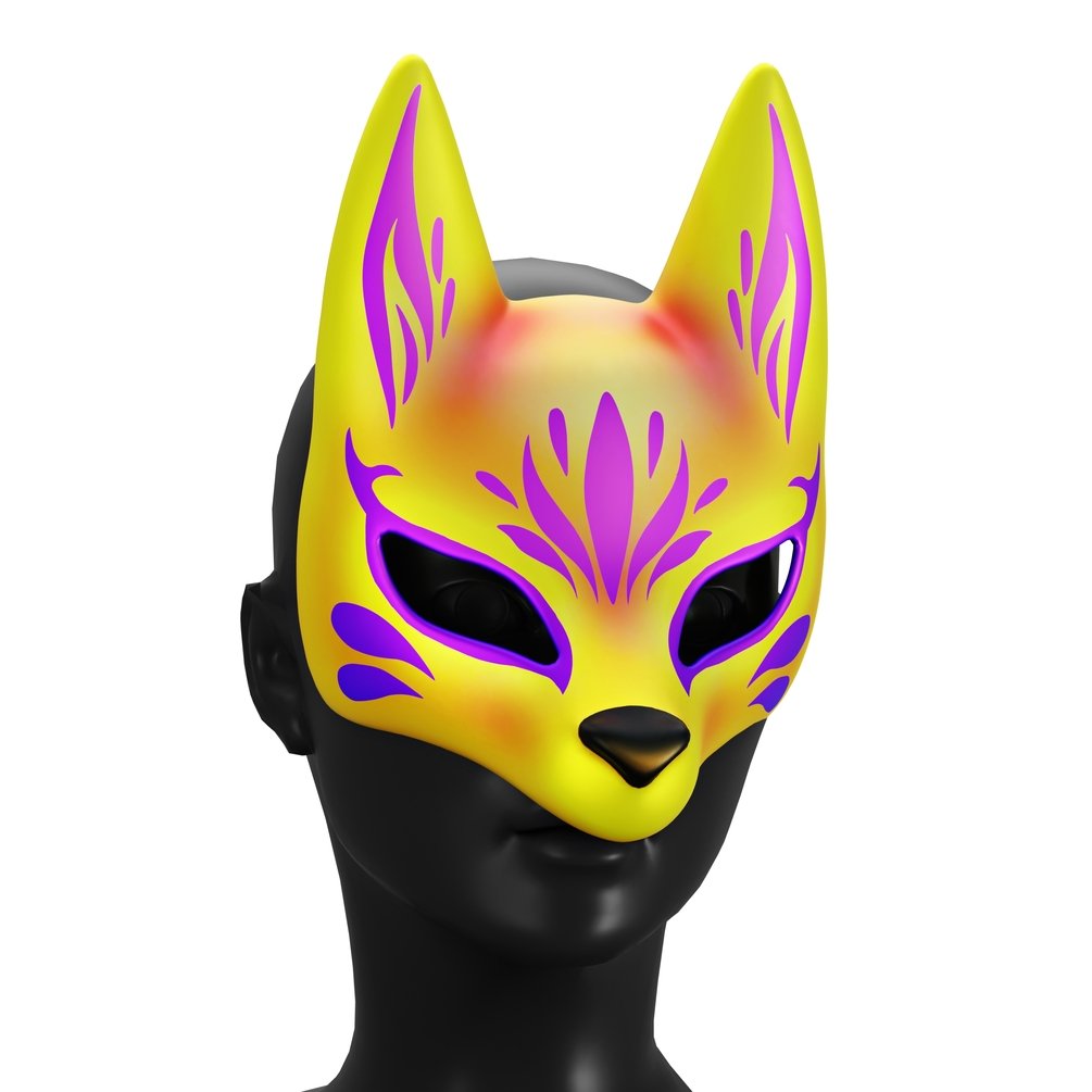 Drift Kitsune Mask – Mars Studios