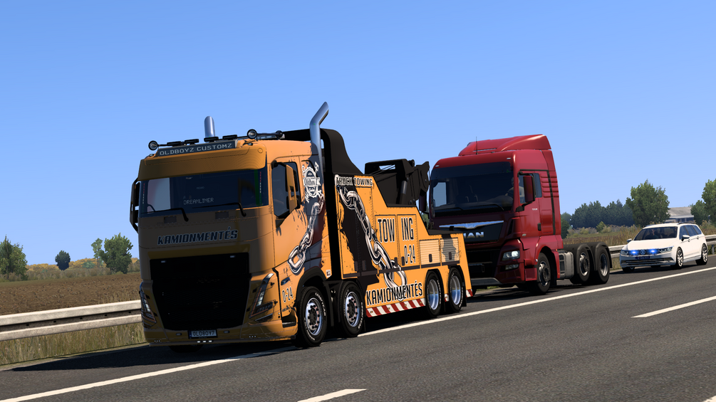 ETS2 - Volvo Fh5 by Sanax PREMUIM Wrecker Chassis