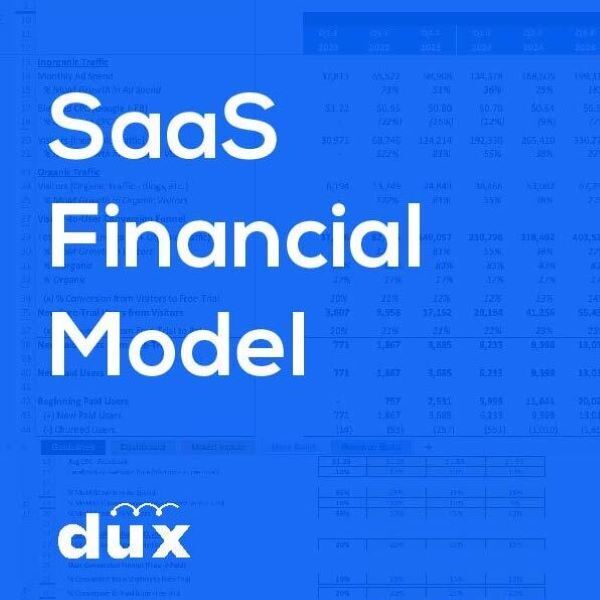 SaaS Financial Model Template B2C SaaS Revenue Build Course