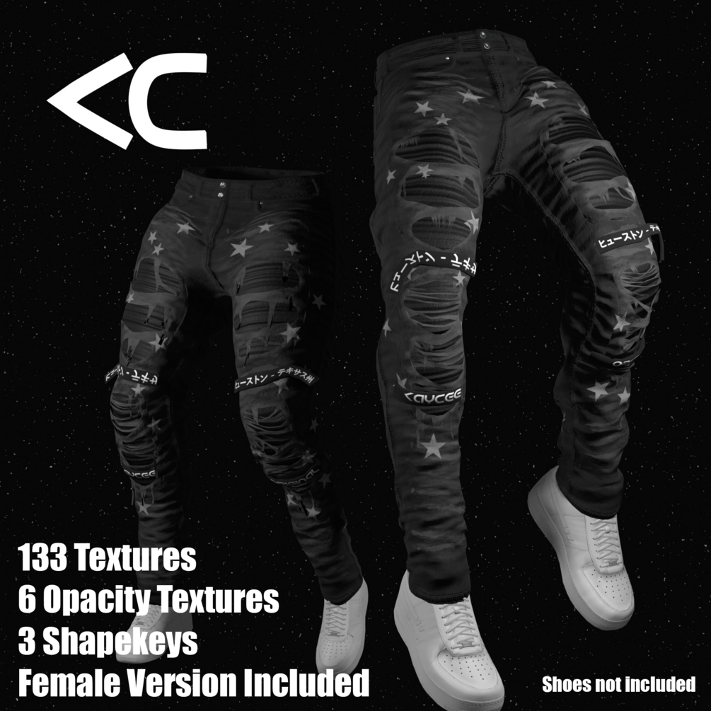 Phased Ripped Jeans By Kc 