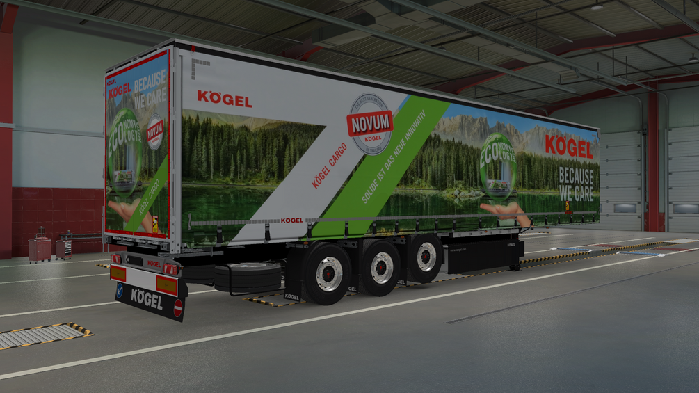 Kogel skin for Kogel cargo. ETS2 by ANGYALFOLDI
