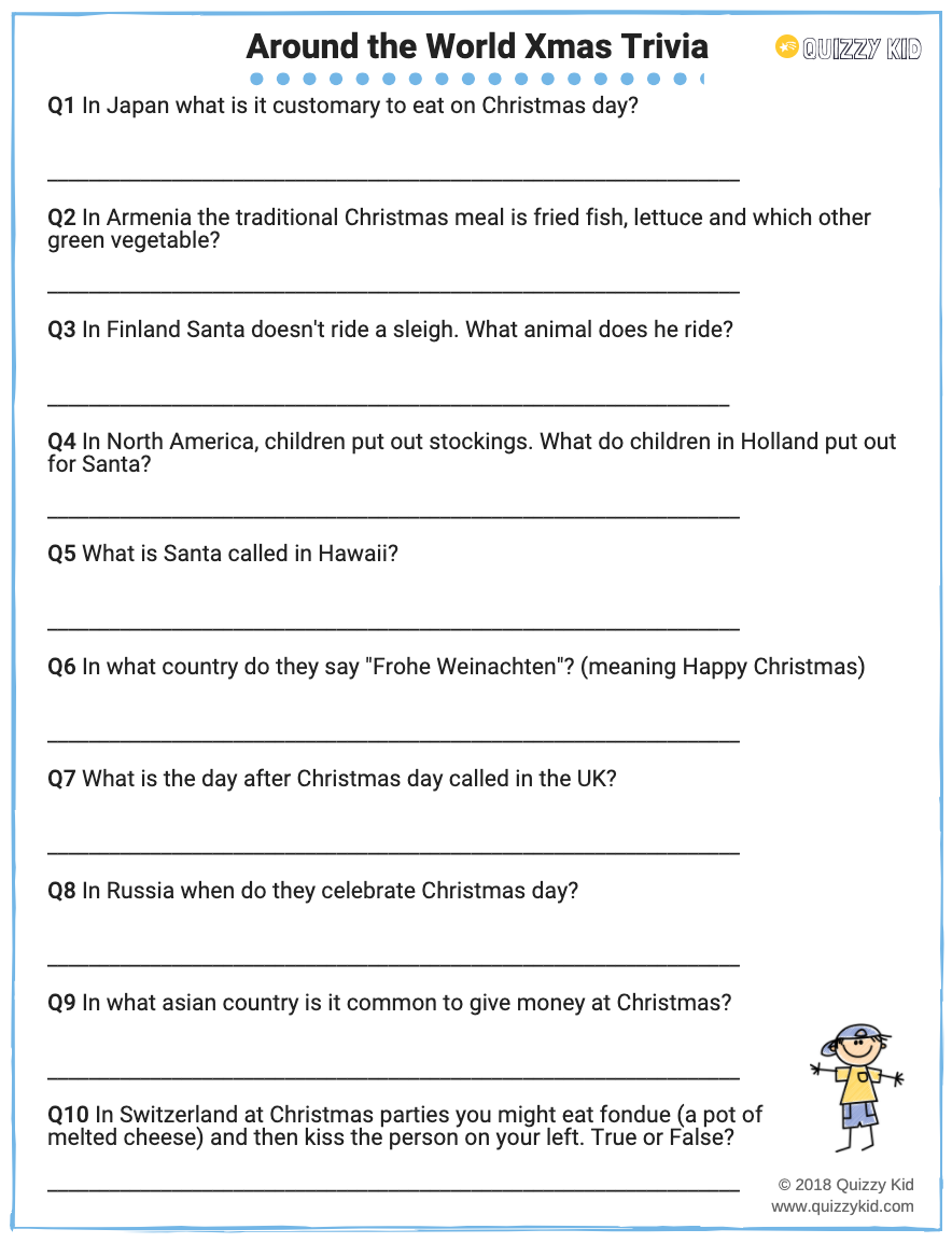 True Meaning of Christmas Quiz 