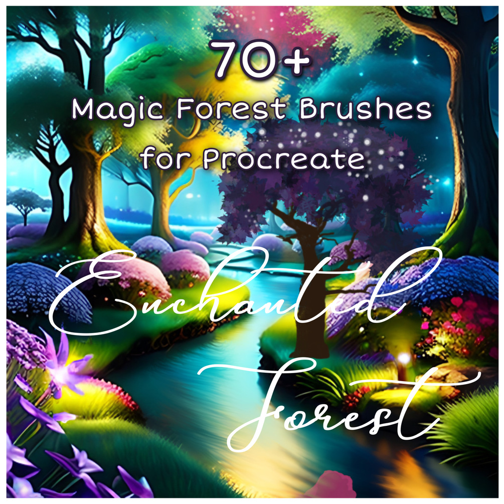 70 Amazing Procreate Nature Brushes