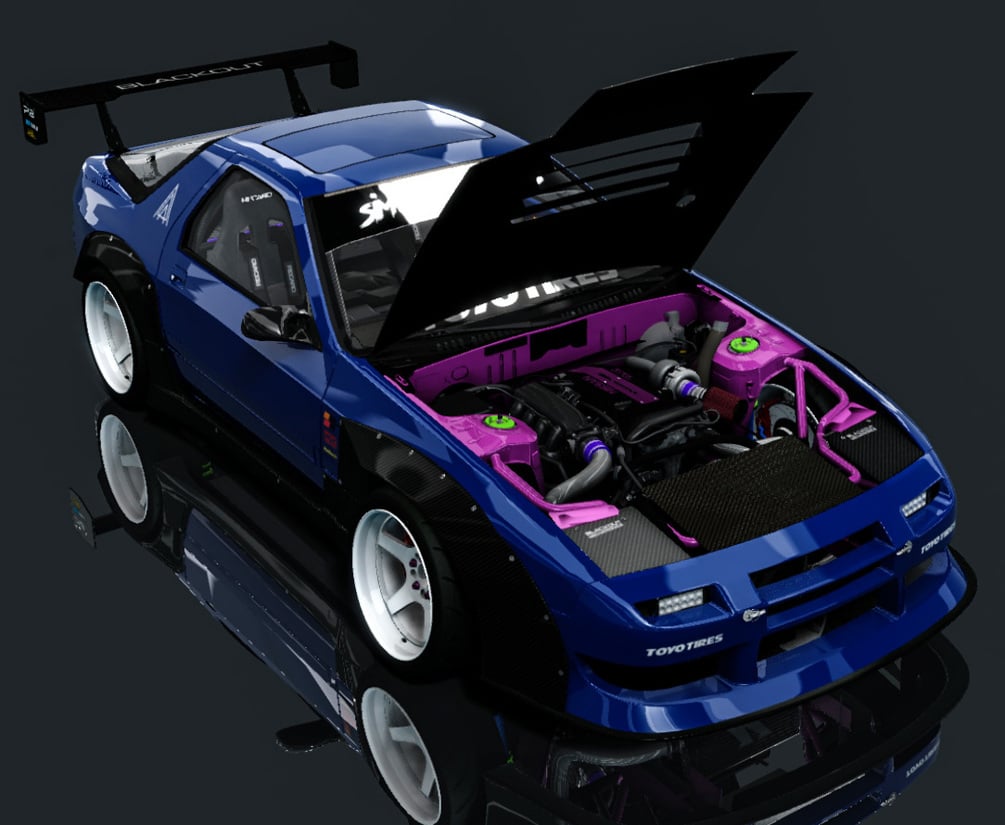 Labros Koltoukis Mazda FC Drift Spec - Assetto Corsa Mods