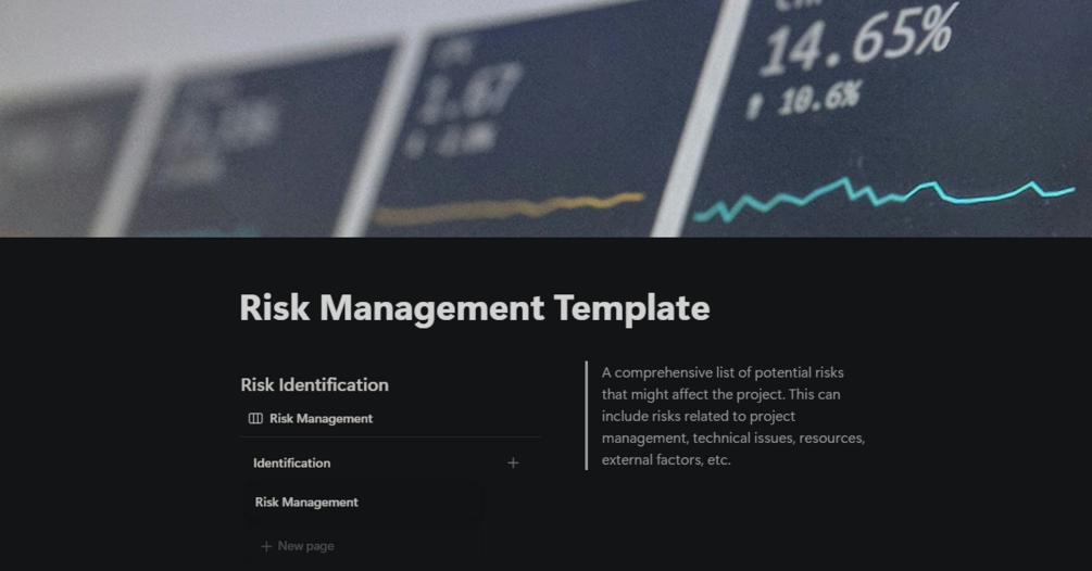 Risk Management Template