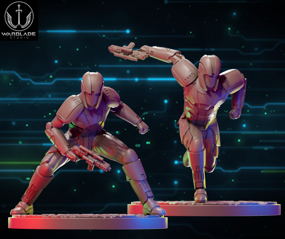 Star wars shatterpoint kotor sith trooper presupported included