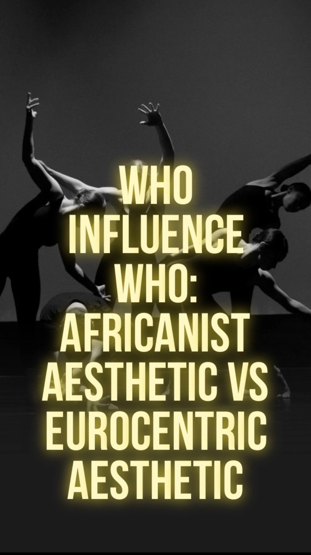 Who Influenced Who? Africanist vs. Eurocentric Aesthetics
