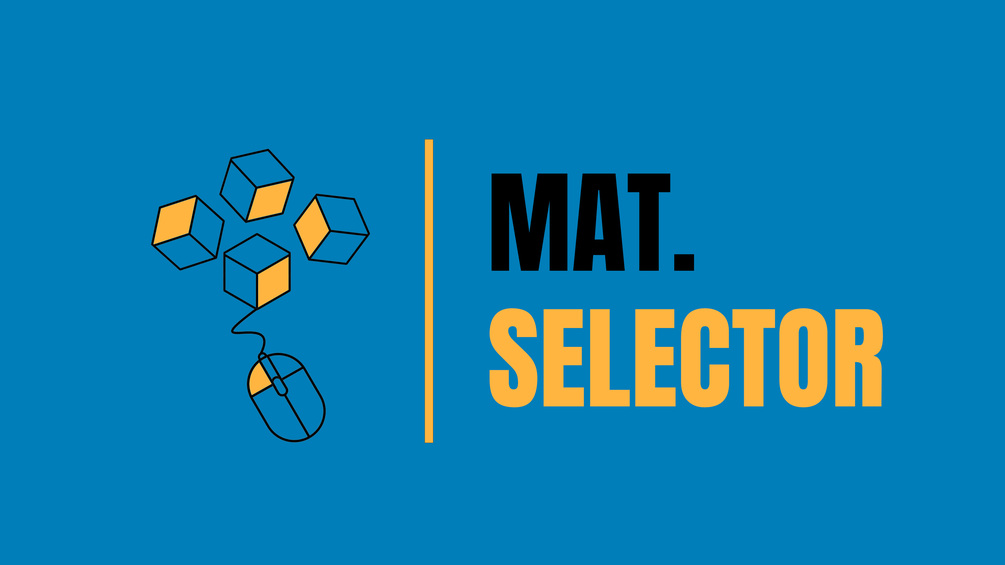 Blender addon matselector