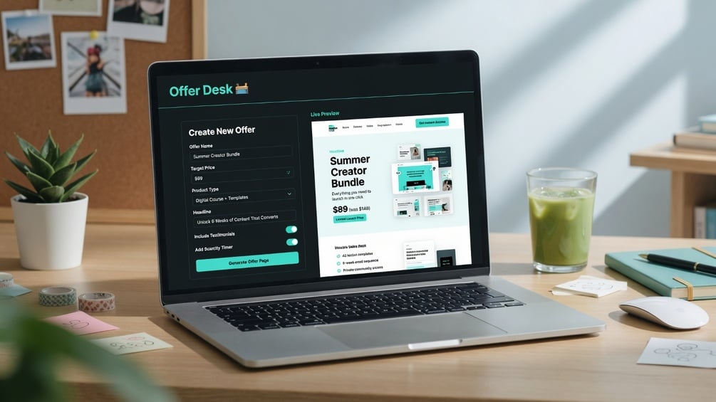 Offer Desk cover