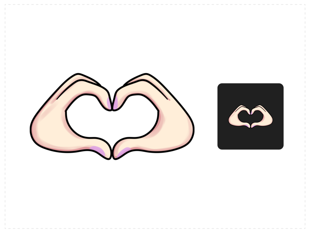 Twitch Emotes / Love Hand Sign / I Love You / (Download Now) 