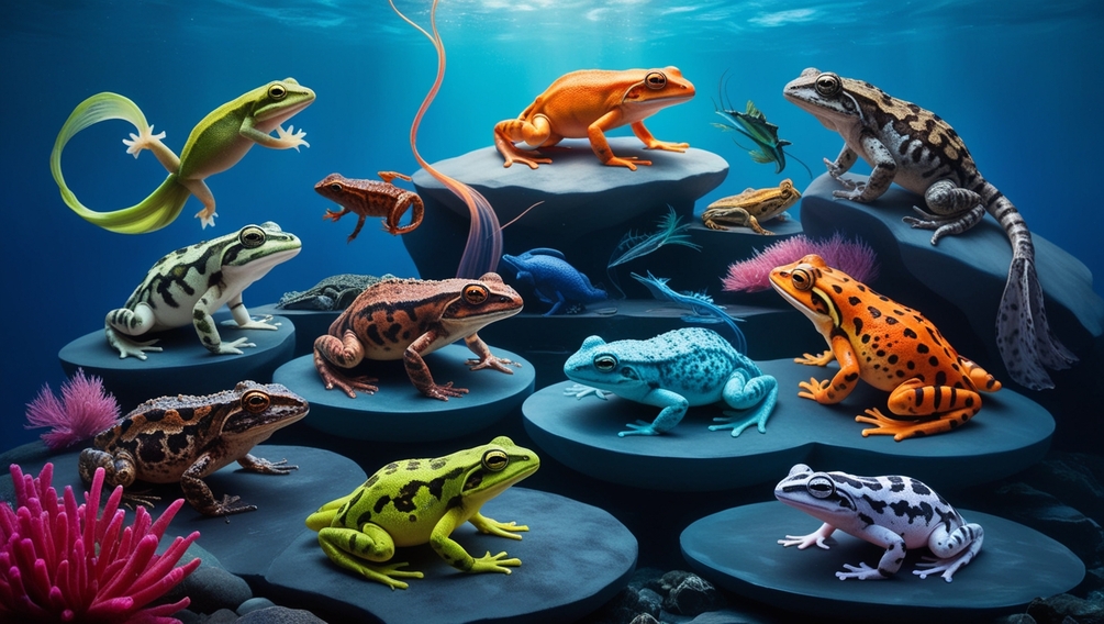 Dive into the World of Amphibians! 🐸🦎 #Amphibians #NatureLovers