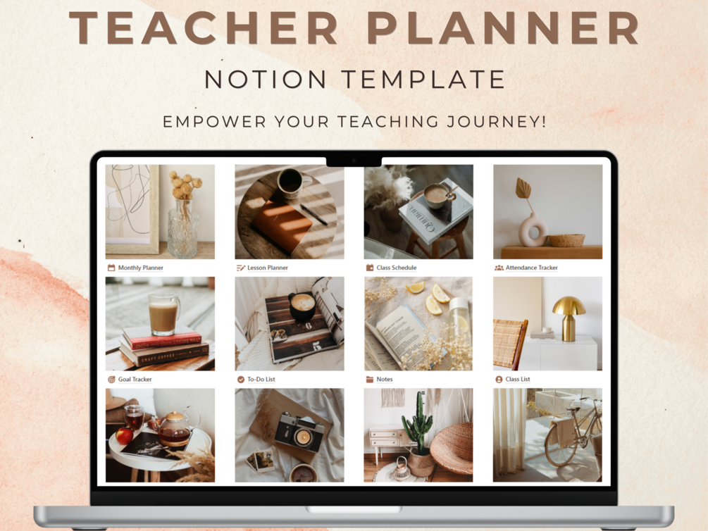 Notion Teacher Planner Template