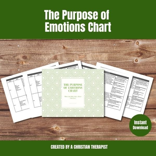 The Purpose of Emotions Chart
