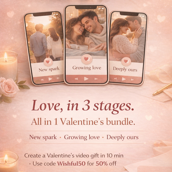 Valentine Love Story Video Gift Bundle | Love Editions 💕