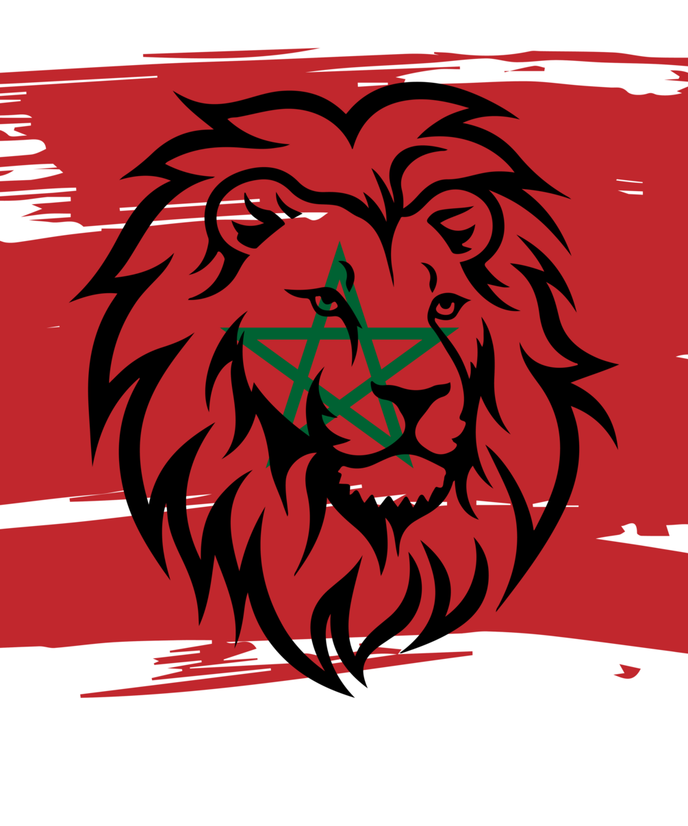 The Moroccan lion