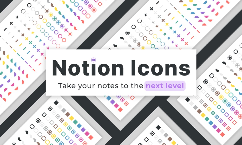 420 Minimal Notion Icons + 80 Bonus Notion Covers