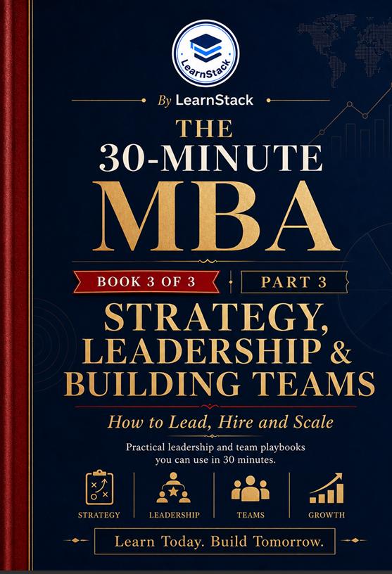 The 30-Minute MBA: Strategy, Leadership & Building Teams — Part 3 preview image 3