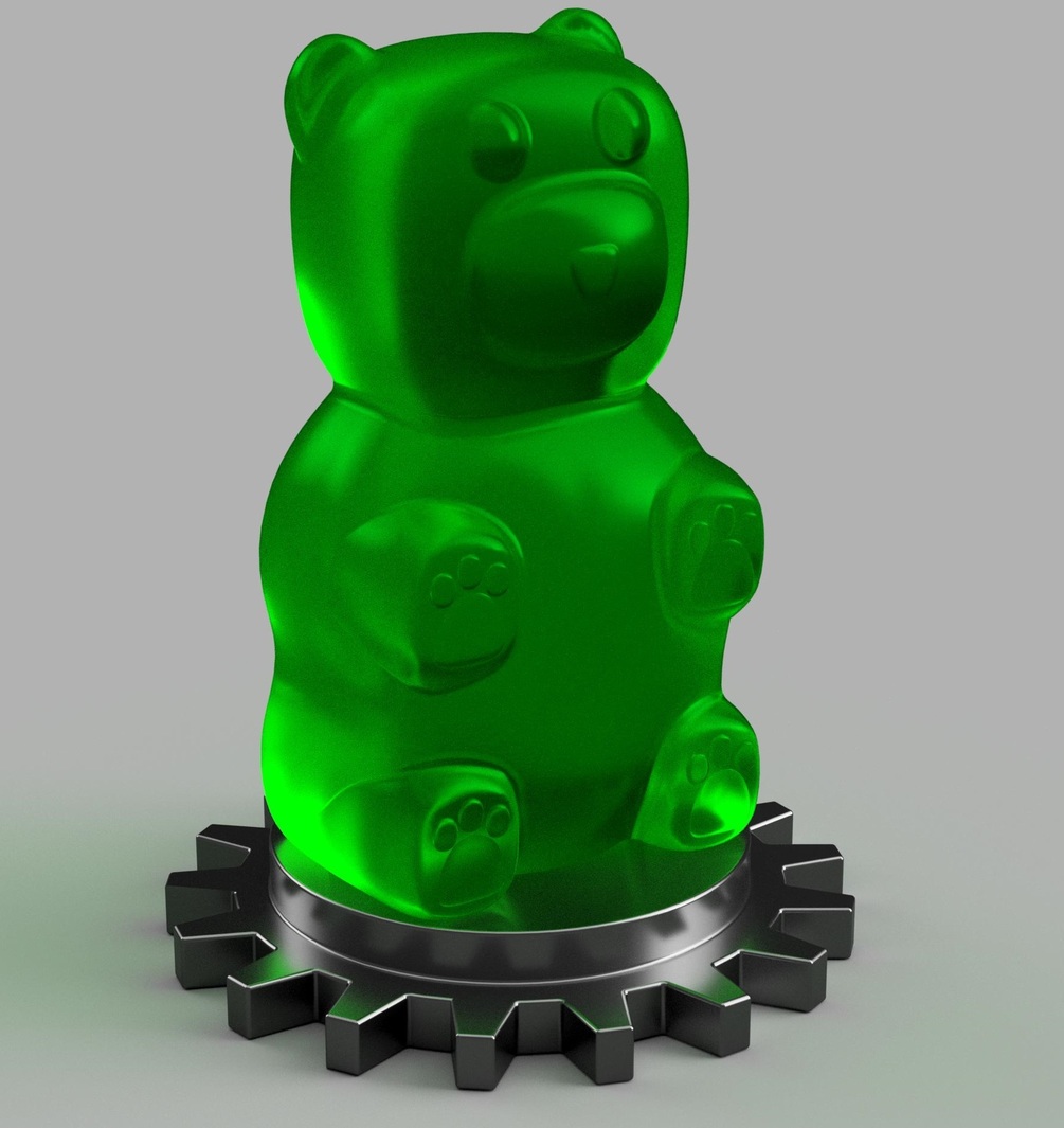 3D file Gummy Bear 🐻・3D printer design to download・Cults