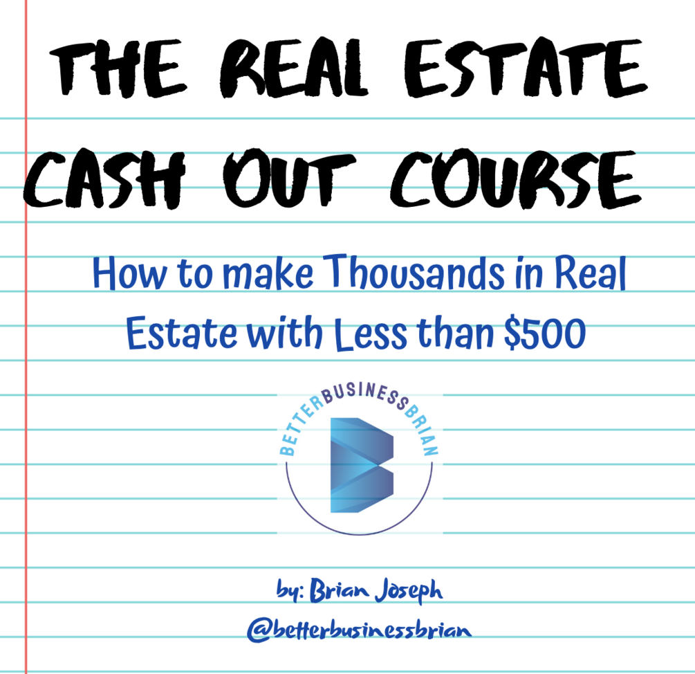 Real Estate Cash Out Course