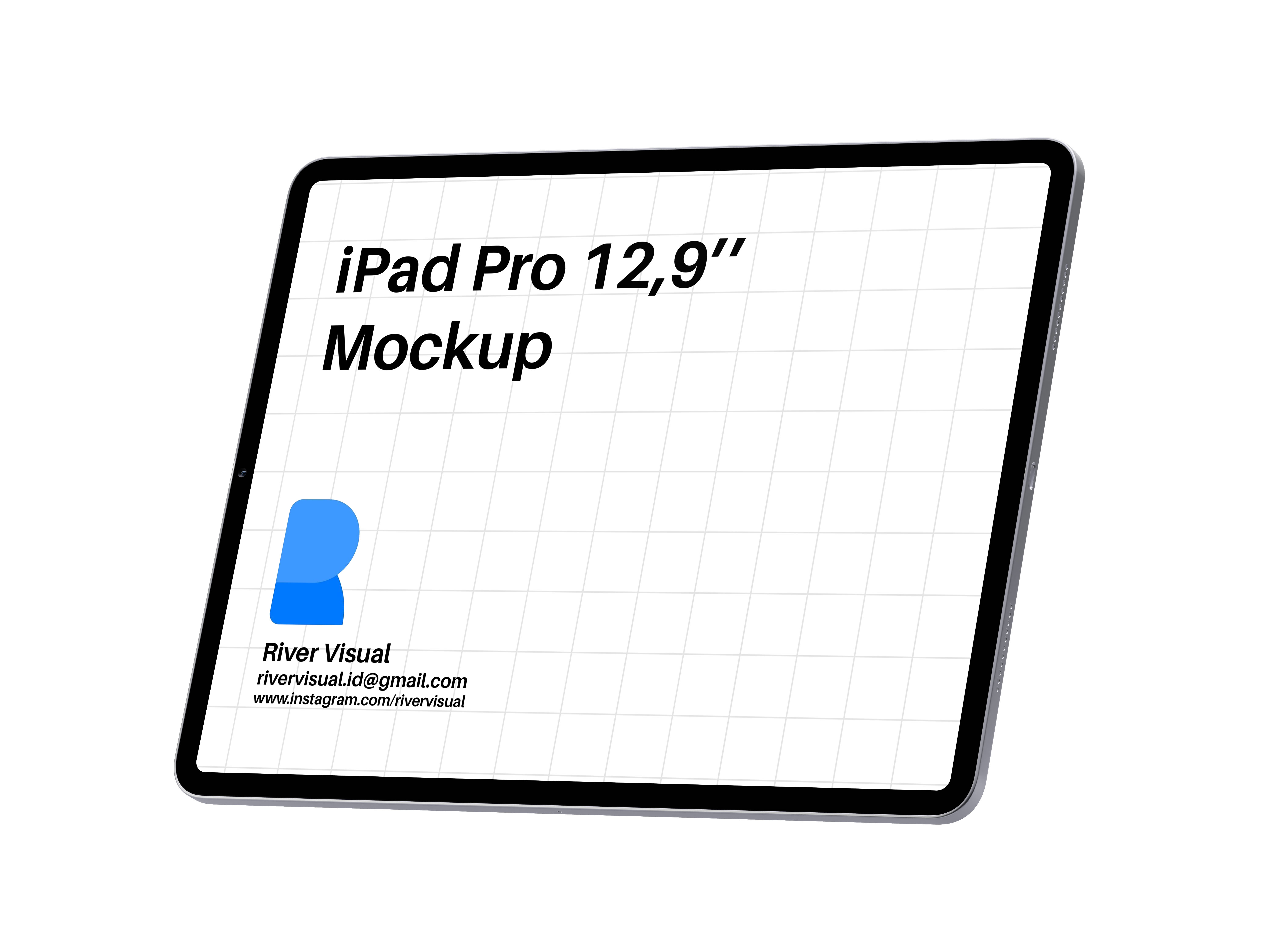 iPad Pro Mockup N3 Free Mockup