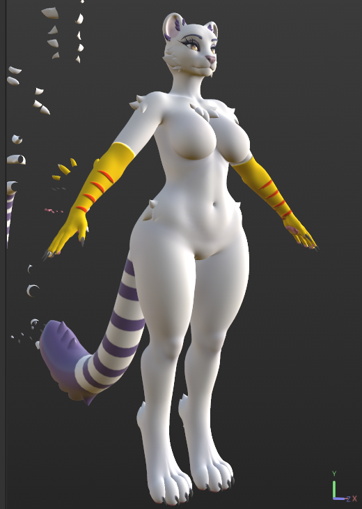 Gatomon Nyx Foxipaws