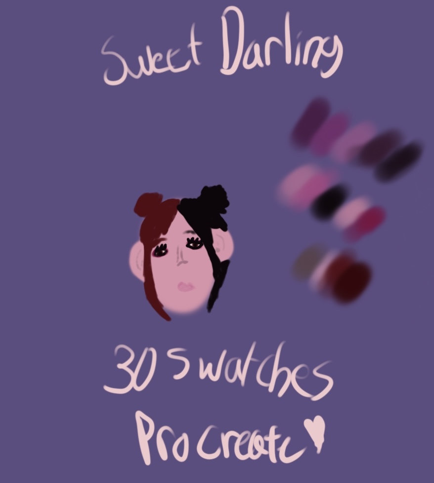 Sweet Darling Procreate Palette