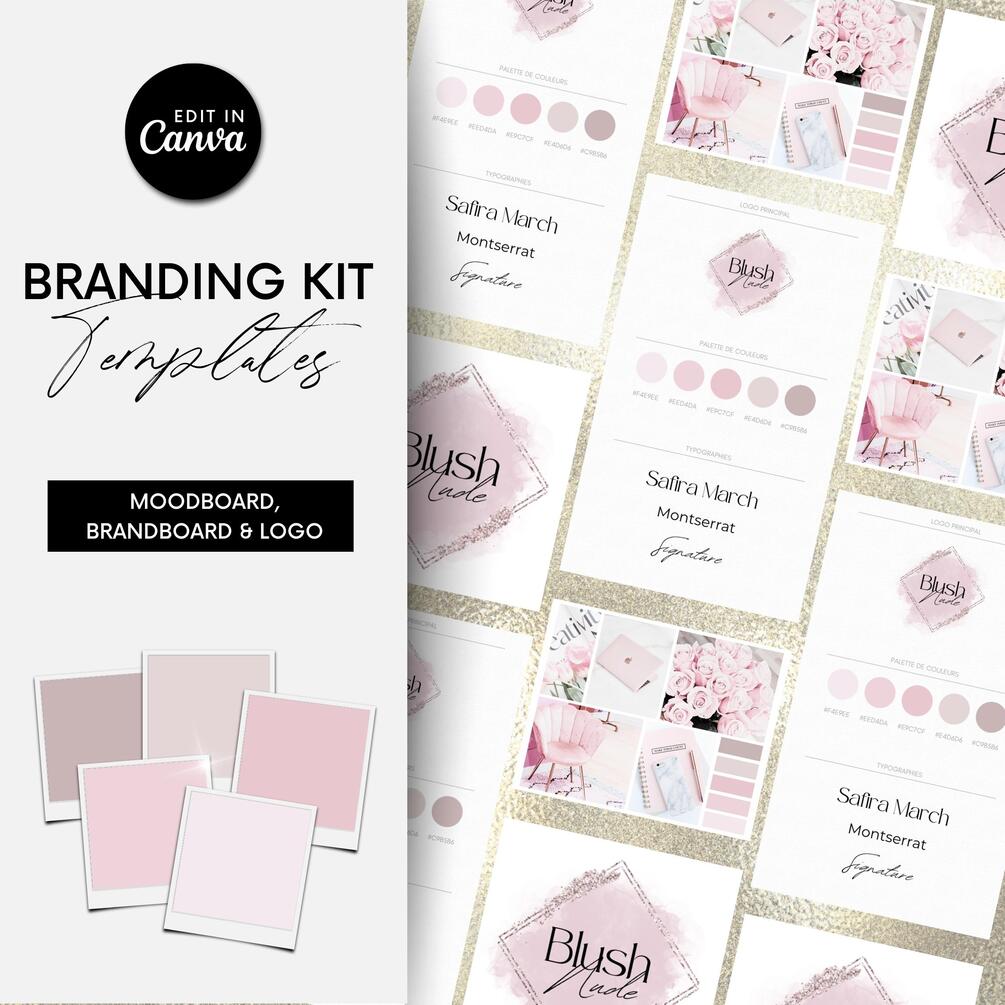 Blush & Nude — Branding Kit