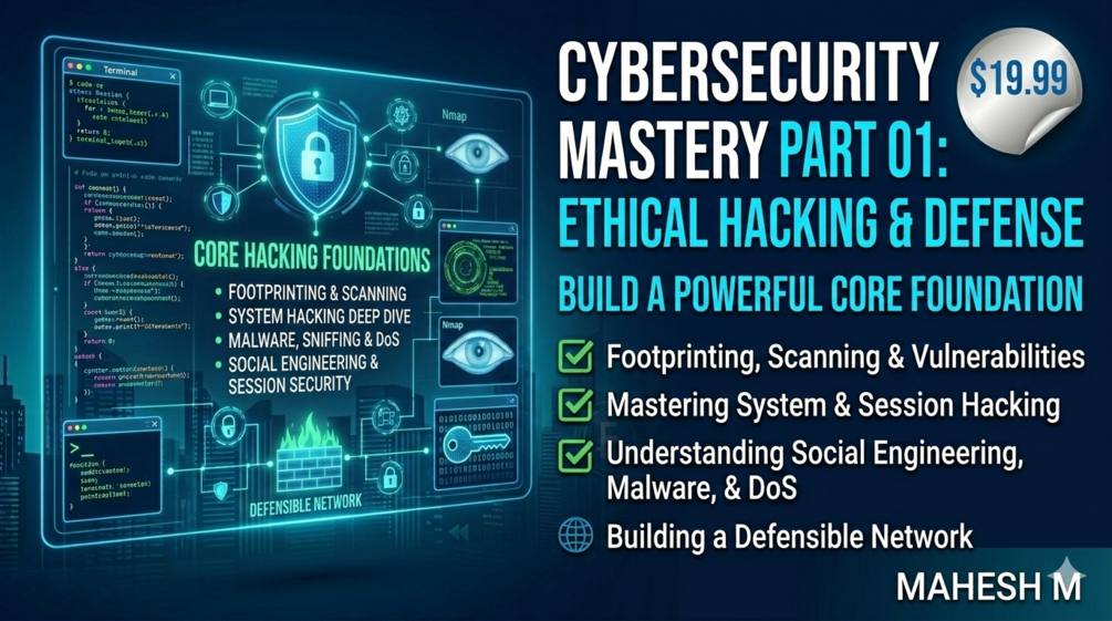 Digital Fortress: Complete Cybersecurity Program Part 01