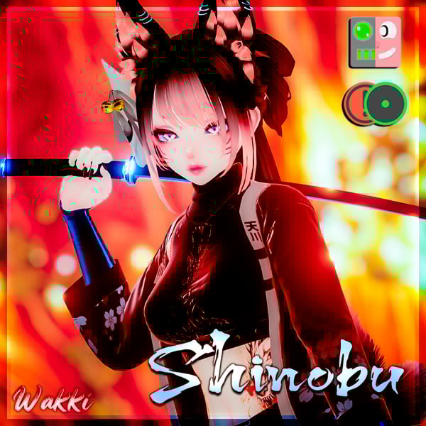 Shinobu | VRChat Avatar (PC Only) (Face Tracking)