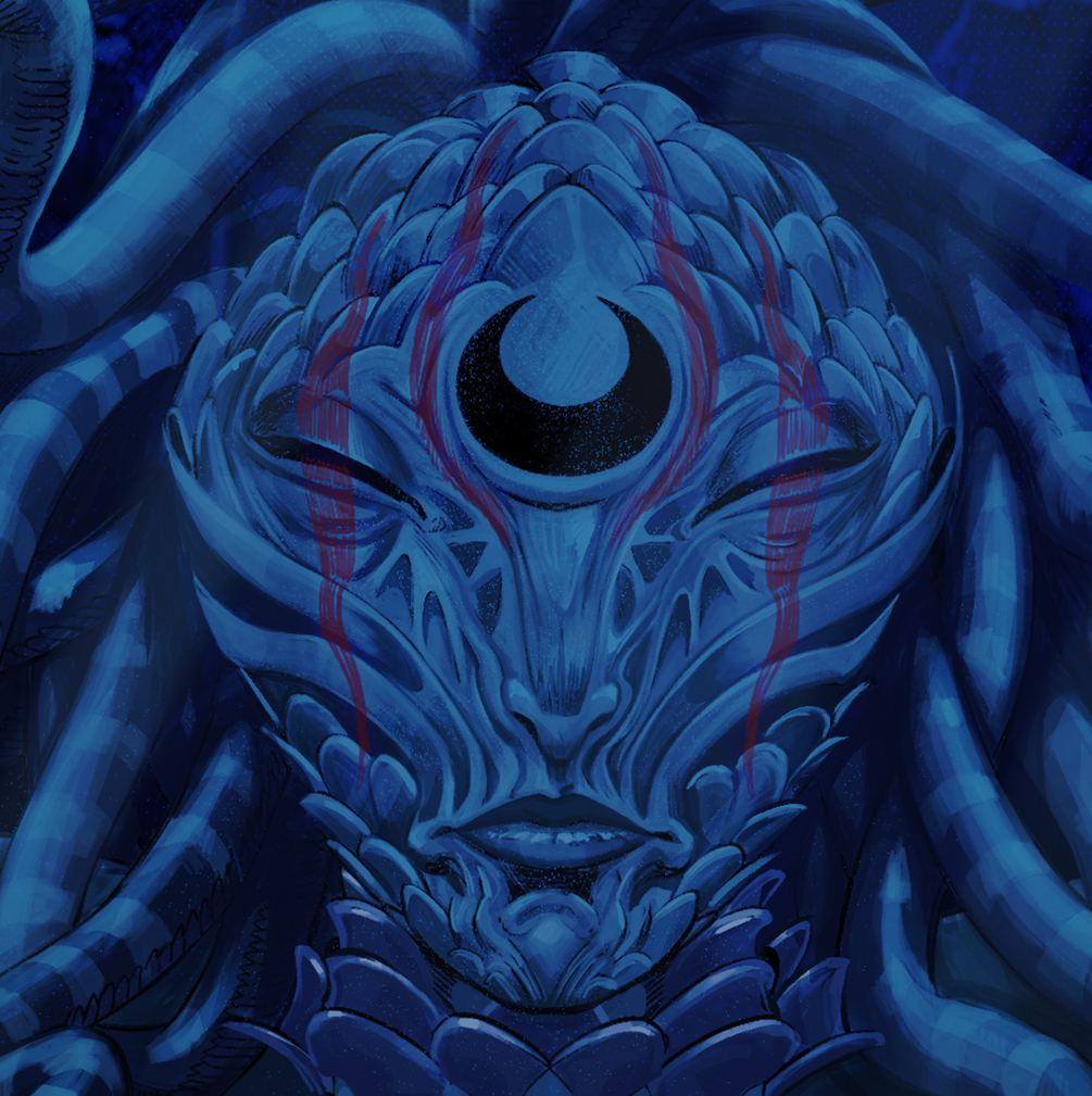 Medussa - Illustrated Horror Poem Cover