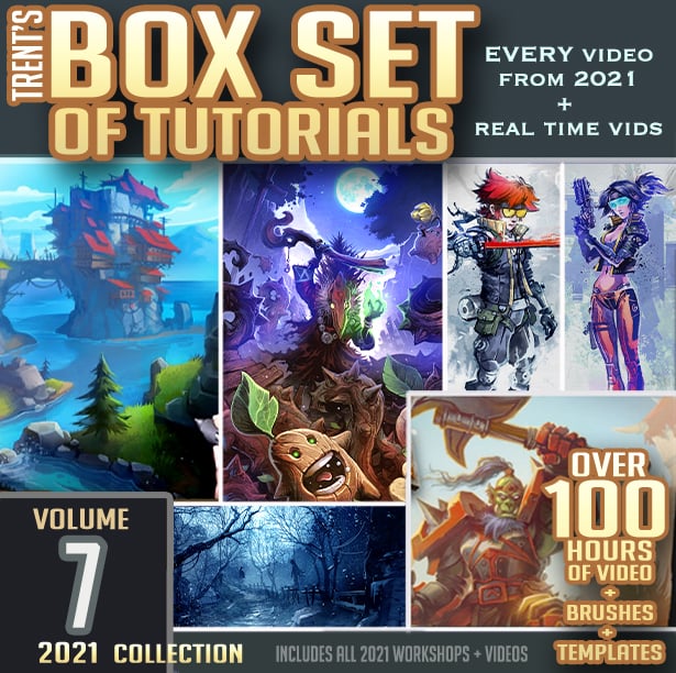 Box Set of Tutorials Vol 7 (All 2021 videos) by Trent Kaniuga