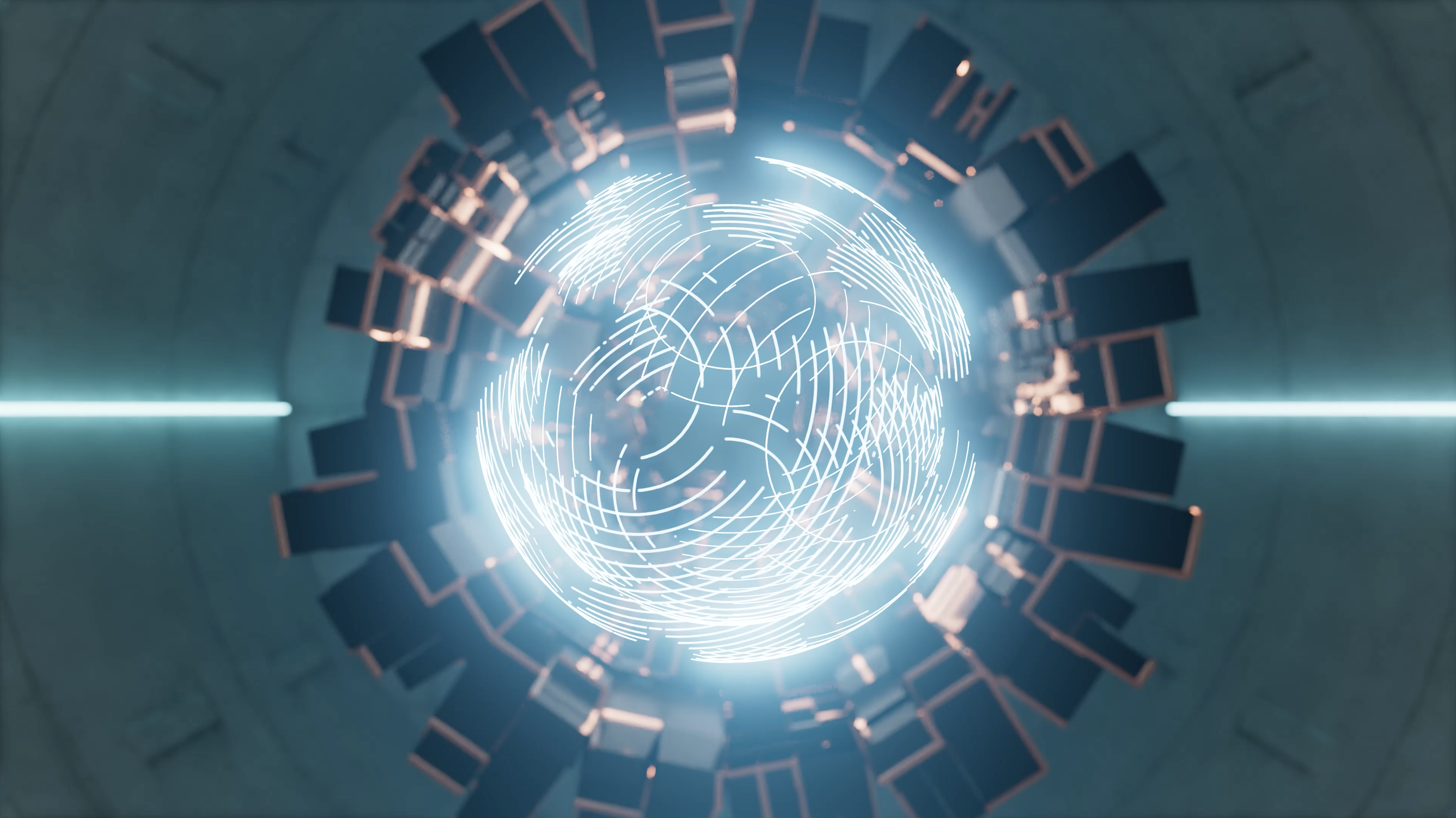 Accelerator: a frame from the loop.
