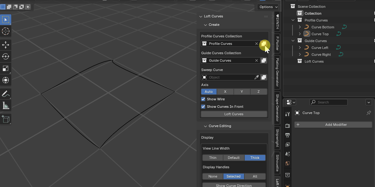 Loft Curves screenshot 3