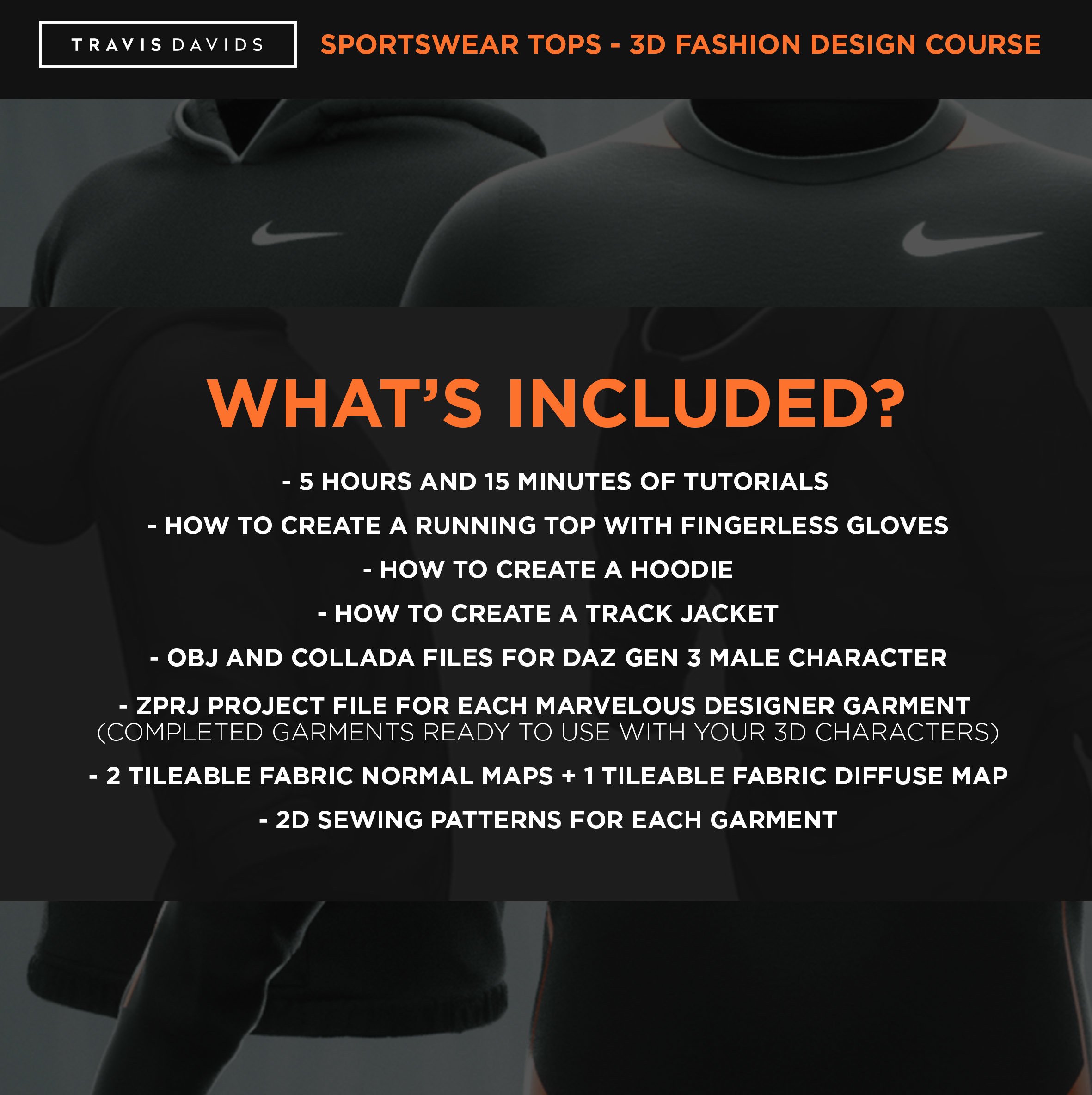 Sportswear design shop course