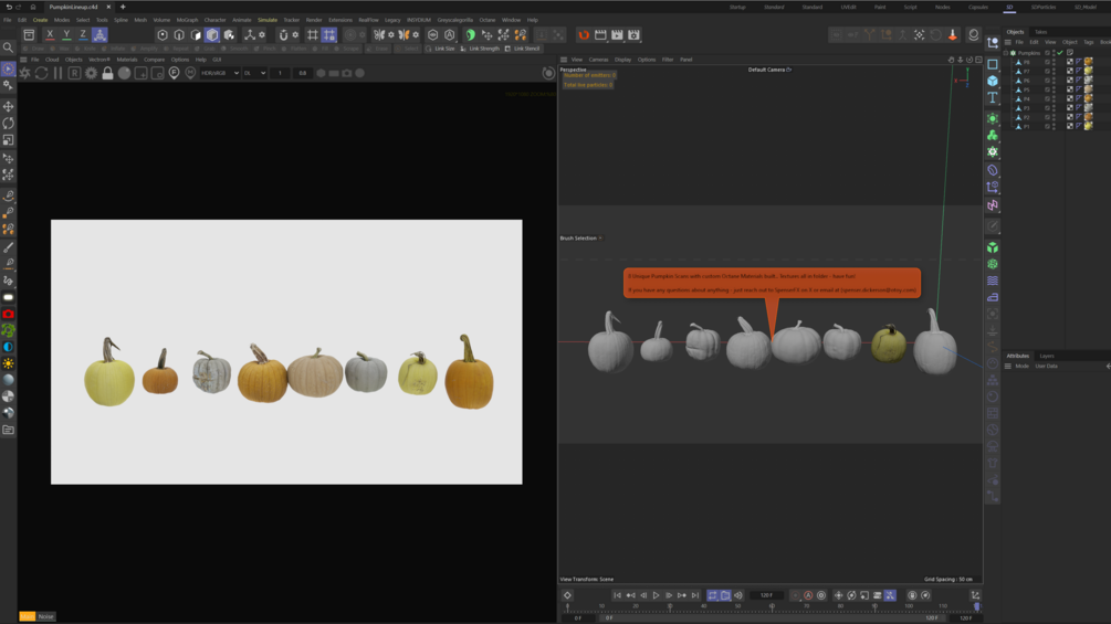 8 Unique 3d Pumpkins