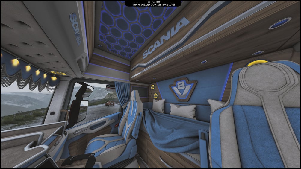 Interior Scania S/R Next Gen ETS 2 #85 OTHER COLORS 