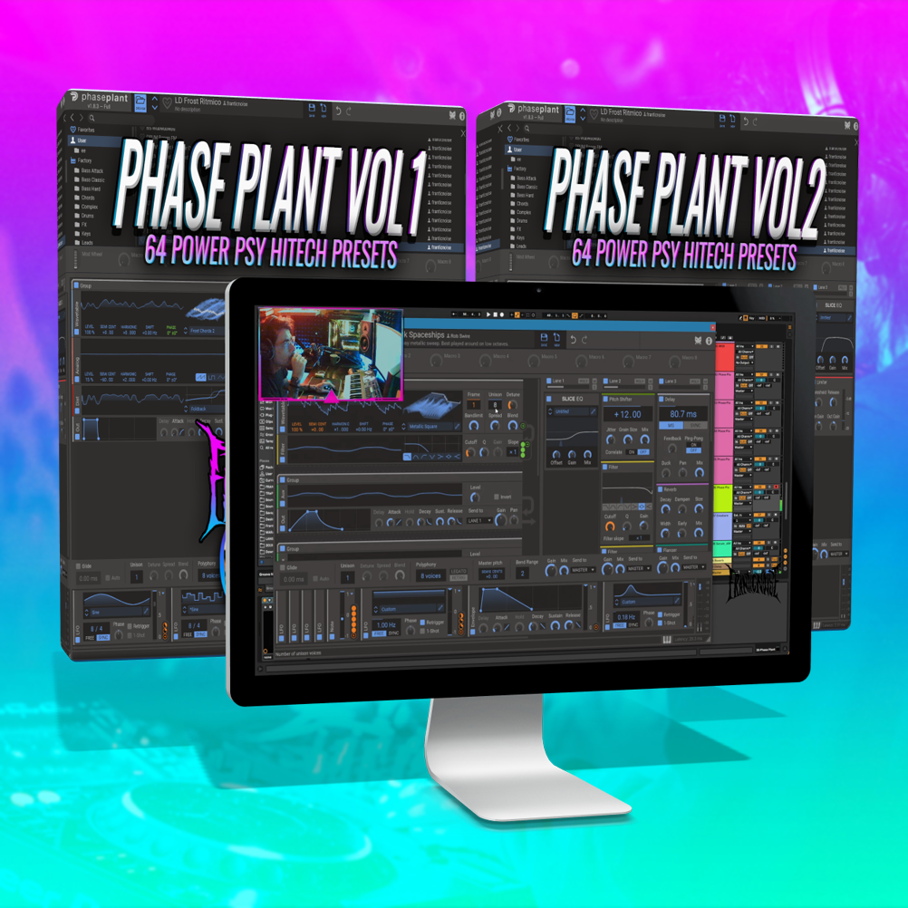 New Phase Plant Presets Educational Version Bundle Frantic Noise