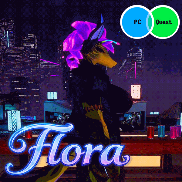 Flora (VRChat Dryad Dragon Avatar Base) PC/Quest