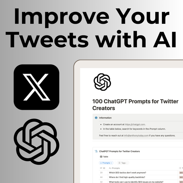 100 SEO Prompts for Twitter Creators