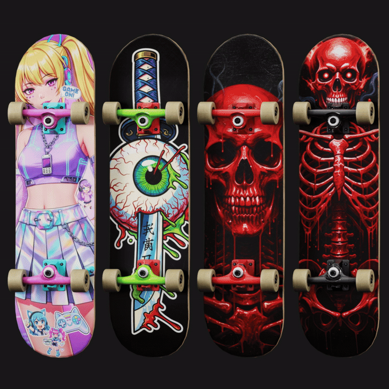 Y2K Skate Pack VRC | WOLVES STUDIO