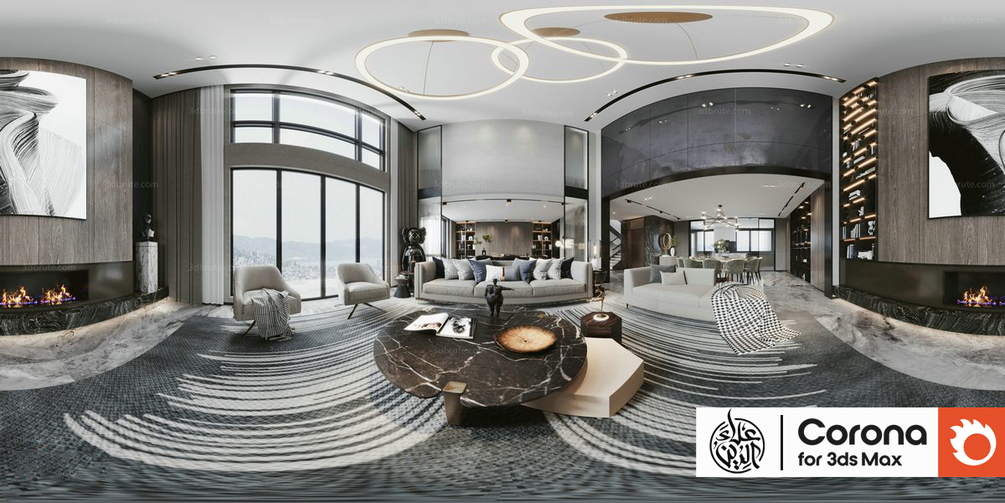Professional 3ds Max library files ready - all sections