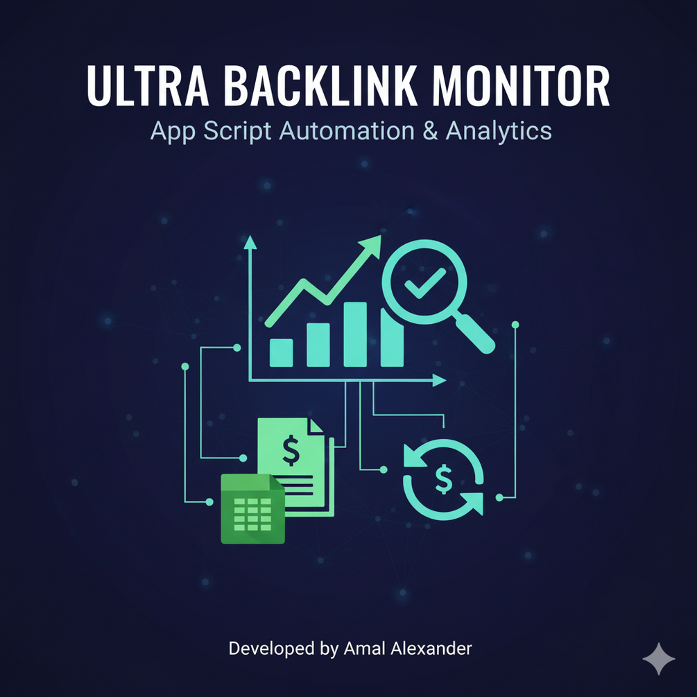 Ultra Backlink Monitor for Google Sheets