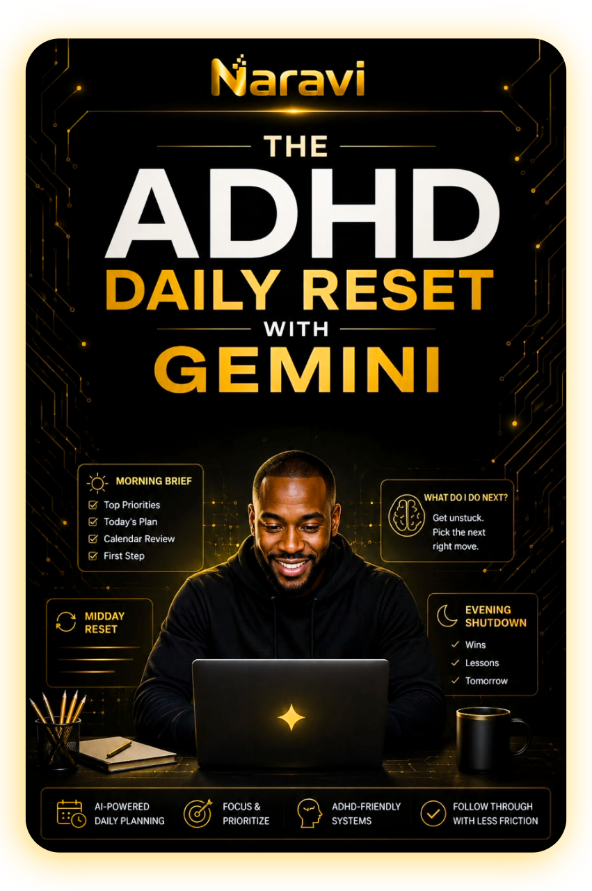 The ADHD Daily Reset with Gemini cover art