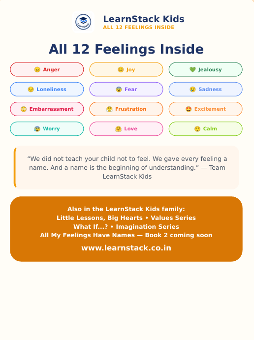 All My Feelings Have Names — A Kids’ Emotional Learning Book | Ages 4–9 preview image 6