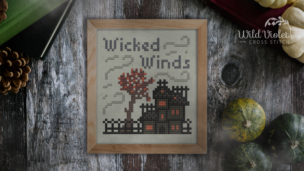 Wicked Winds Cross Stitch Pattern