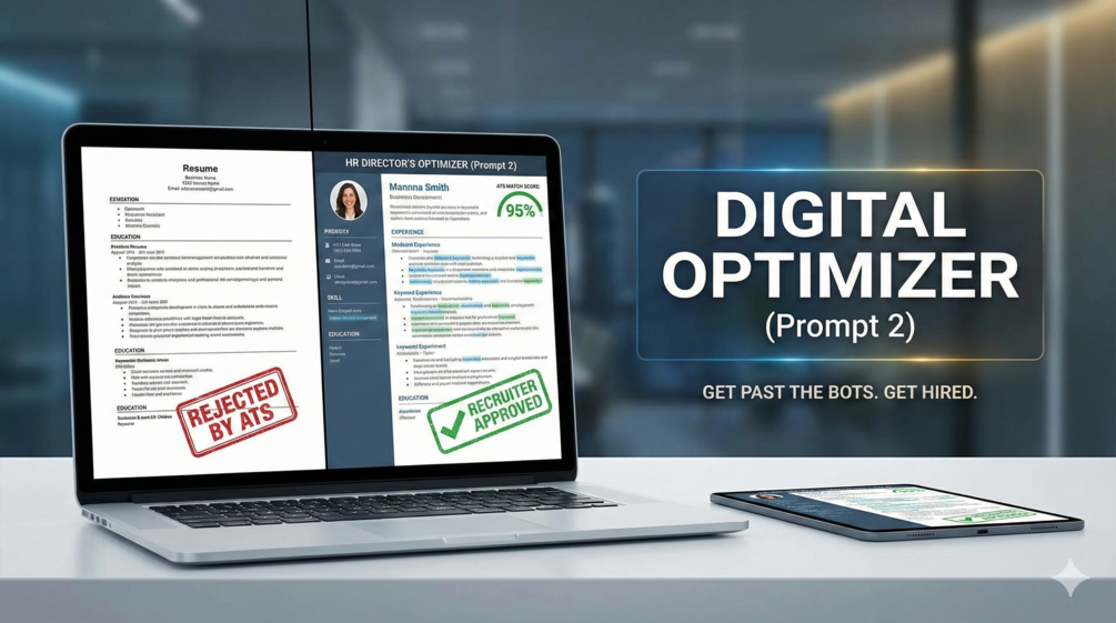 ATS & Resume Optimizer (The HR Director's Prompt 2)
