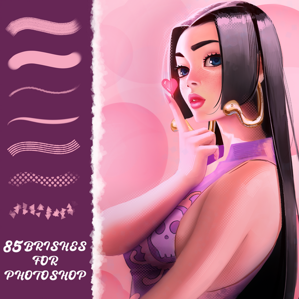 Hursh's photoshop brush set