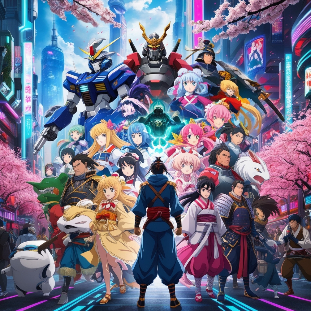 "Unleash Your Inner Otaku Dive into the Magical World of Anime! 🌟🎨🔮 (00)
