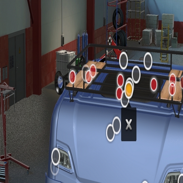 [left horn, right horn tuning part] Scania NG horns V4 by WC007 D3SIGN